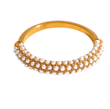 Tiny Pearls Ring - Clout Vienna